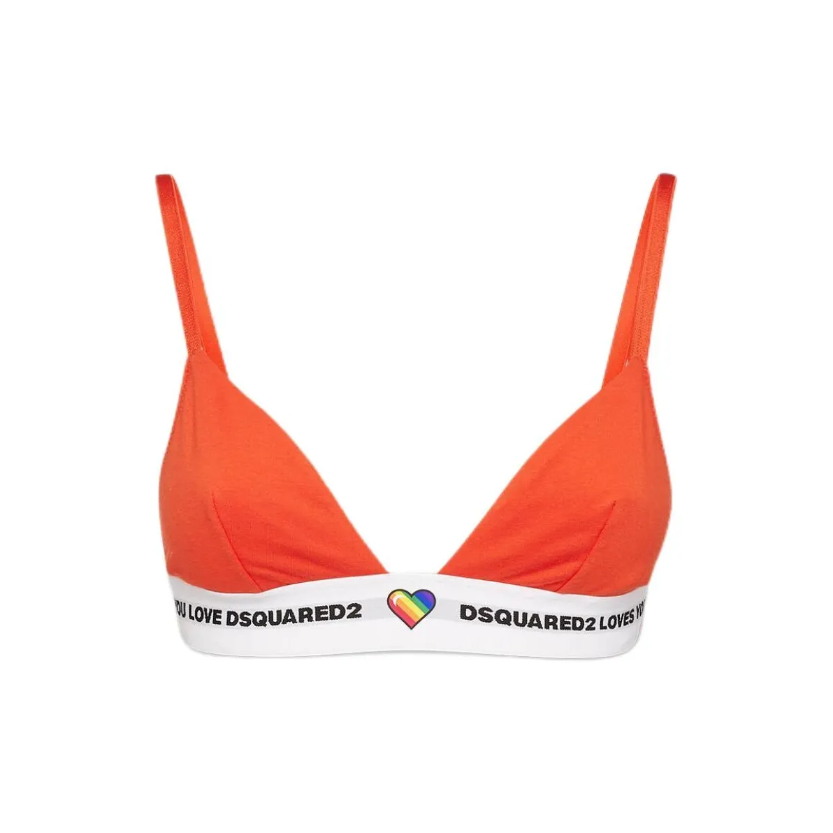 DSQUARED2 Canadian Lodge Triangle cup Bra