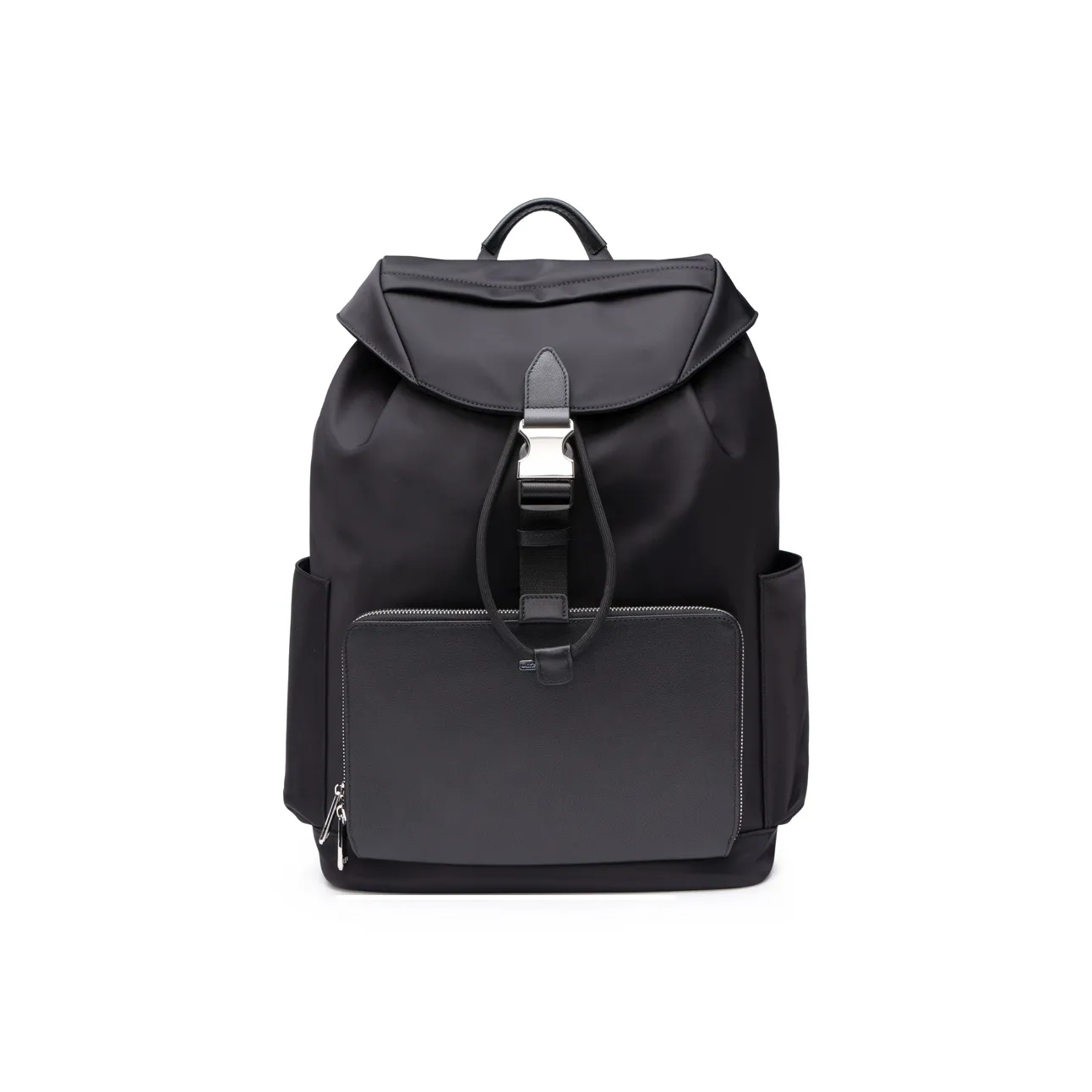 CHRISDIEN DENY Рюкзак из коровьей кожи стандартный мужской черный