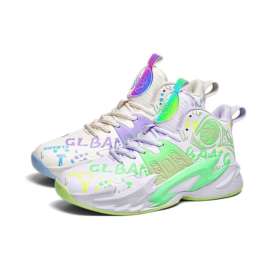 Черные баскетбольные кроссовки Mid Tail Deer Top Unisex