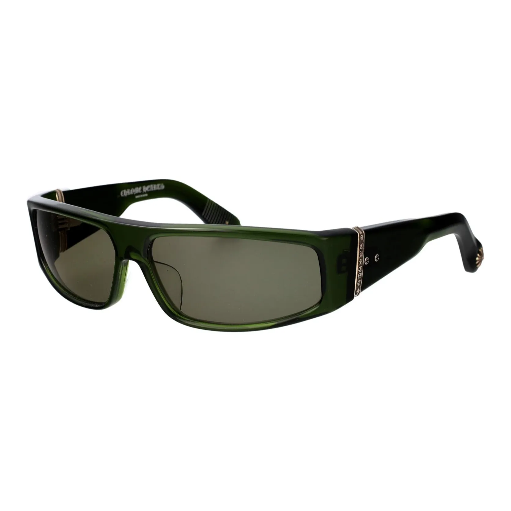 Chrome Hearts Square Sunglasses Men's Green