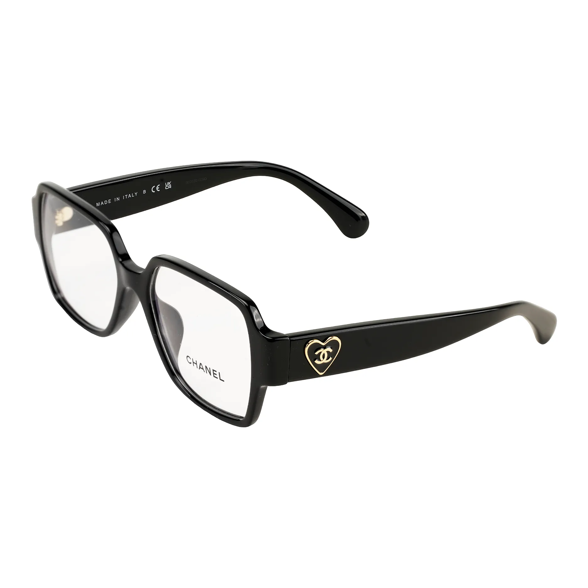 CHANEL Plate Frame Butterfly Eyeglass Frames Unisex