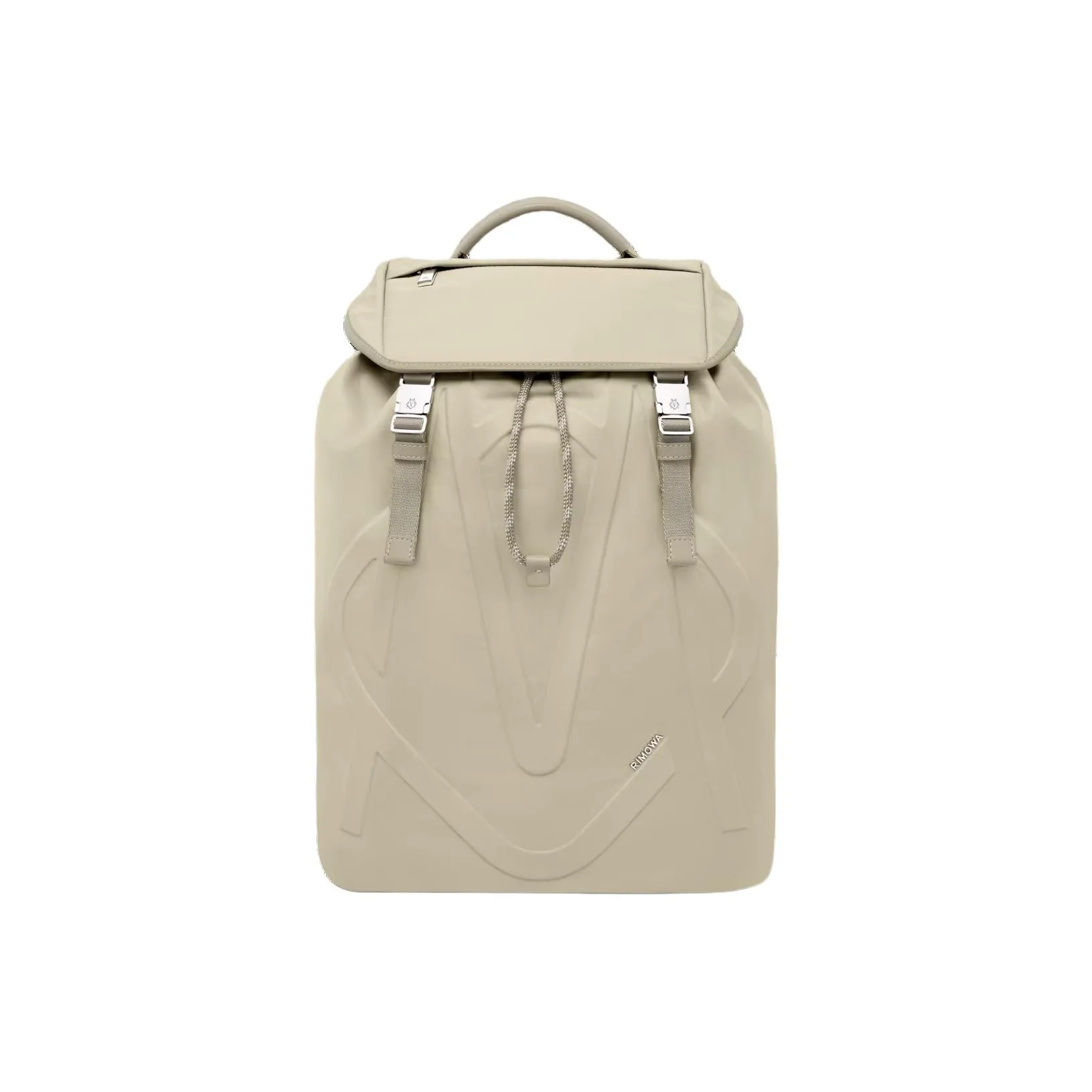 RIMOWA Recycled Nylon With Leather Backpack Tubas Men's Sand Dune