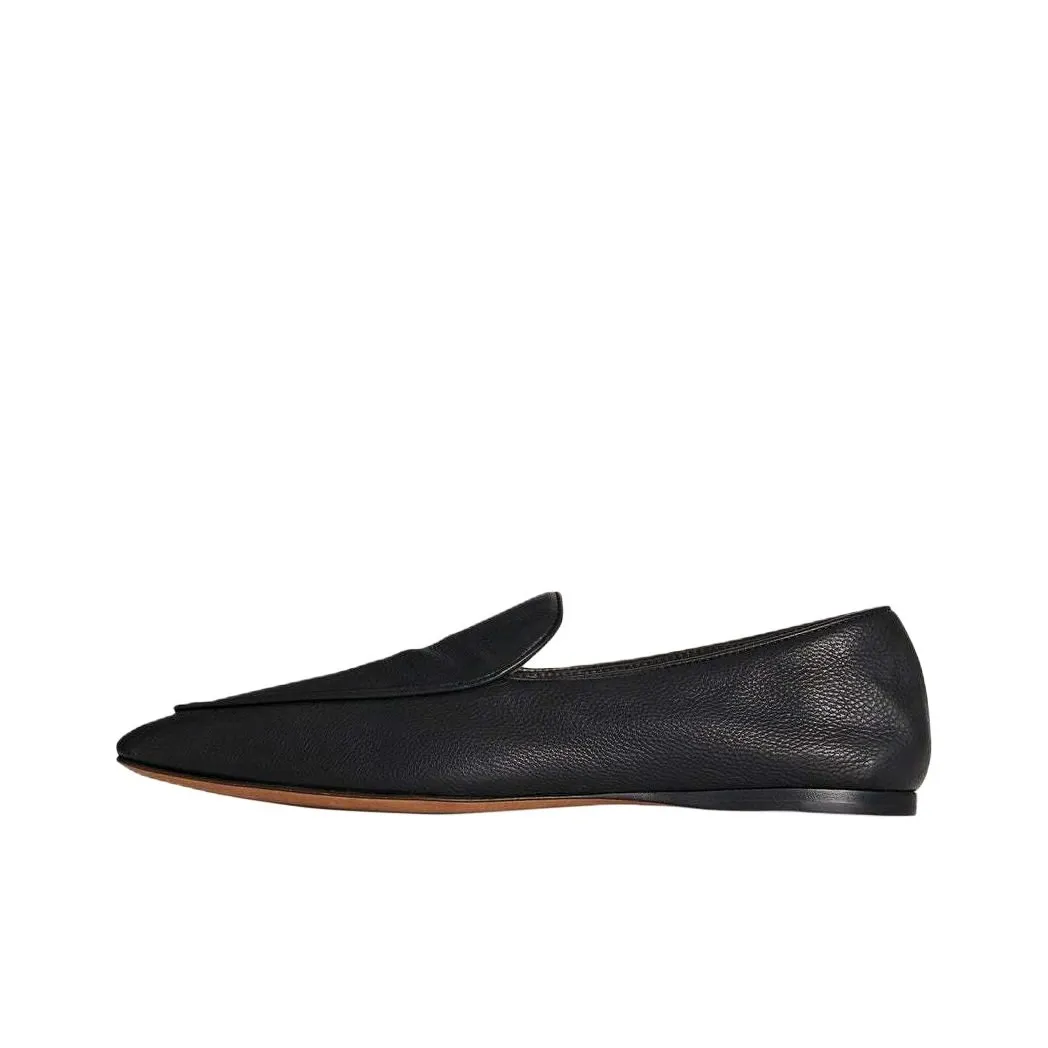 THE ROW Awar Loafers Women's Black
