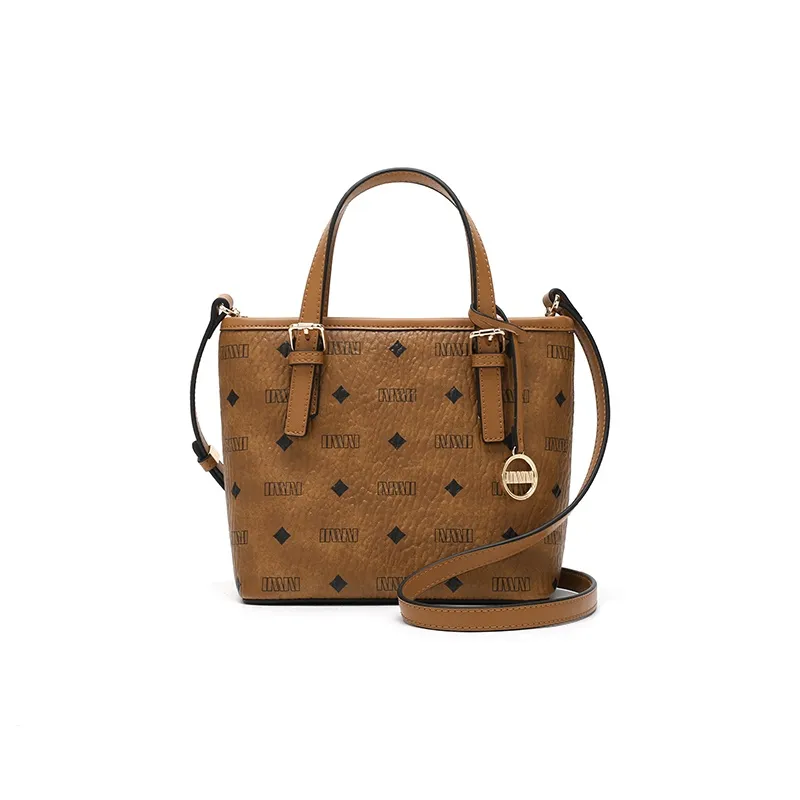 SEPTWOLVES ПУ (полиуретан) Сумка через плечо Стандартная Женская Коричневая