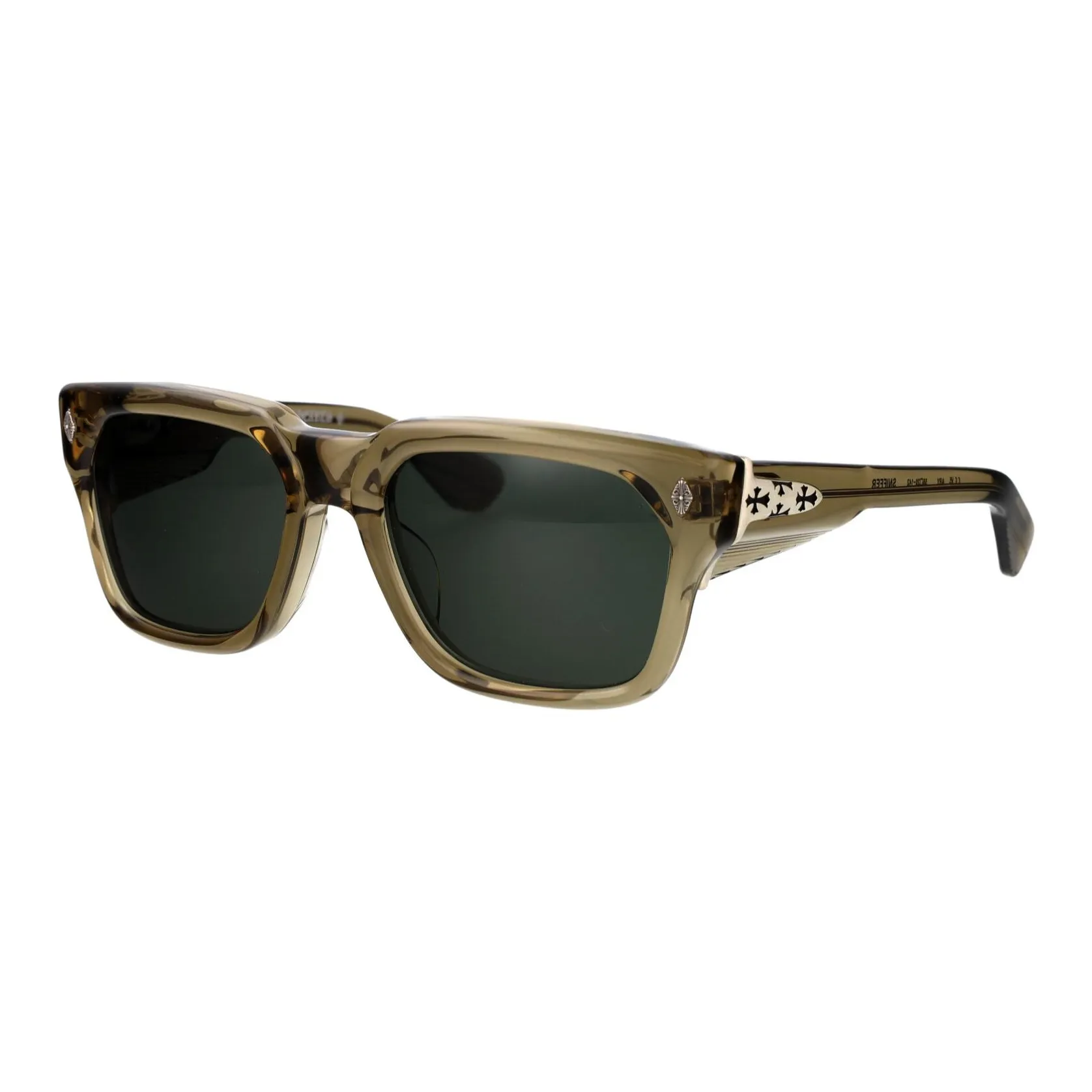 Chrome Hearts Square Sunglasses Men's Green