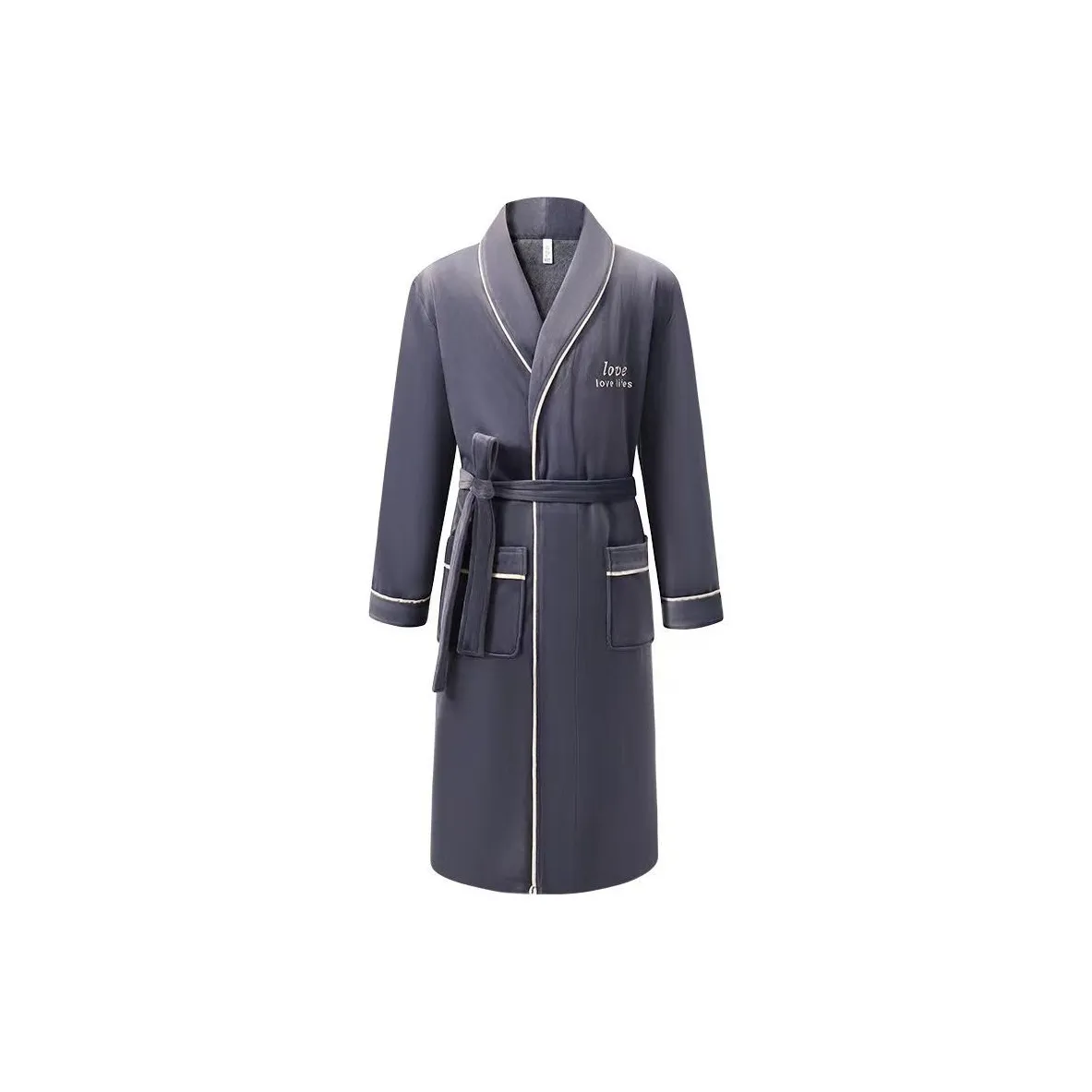 MIIOW Warm And Comfortable High End Pajama Robe Men's