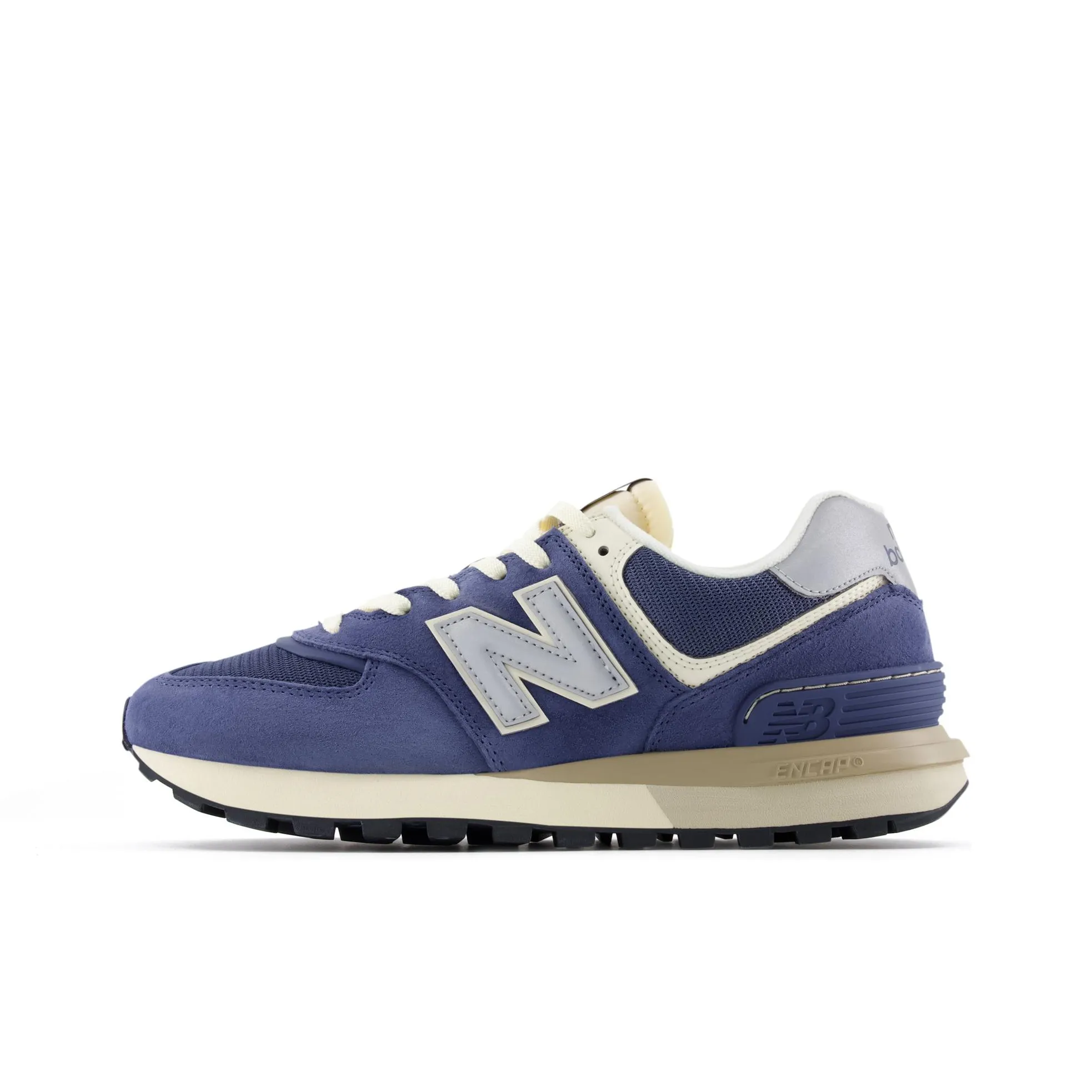 New Balance 574 Legacy Abrasion Resistant Низкий Топ Повседневные Беговые кроссовки Унисекс Синий