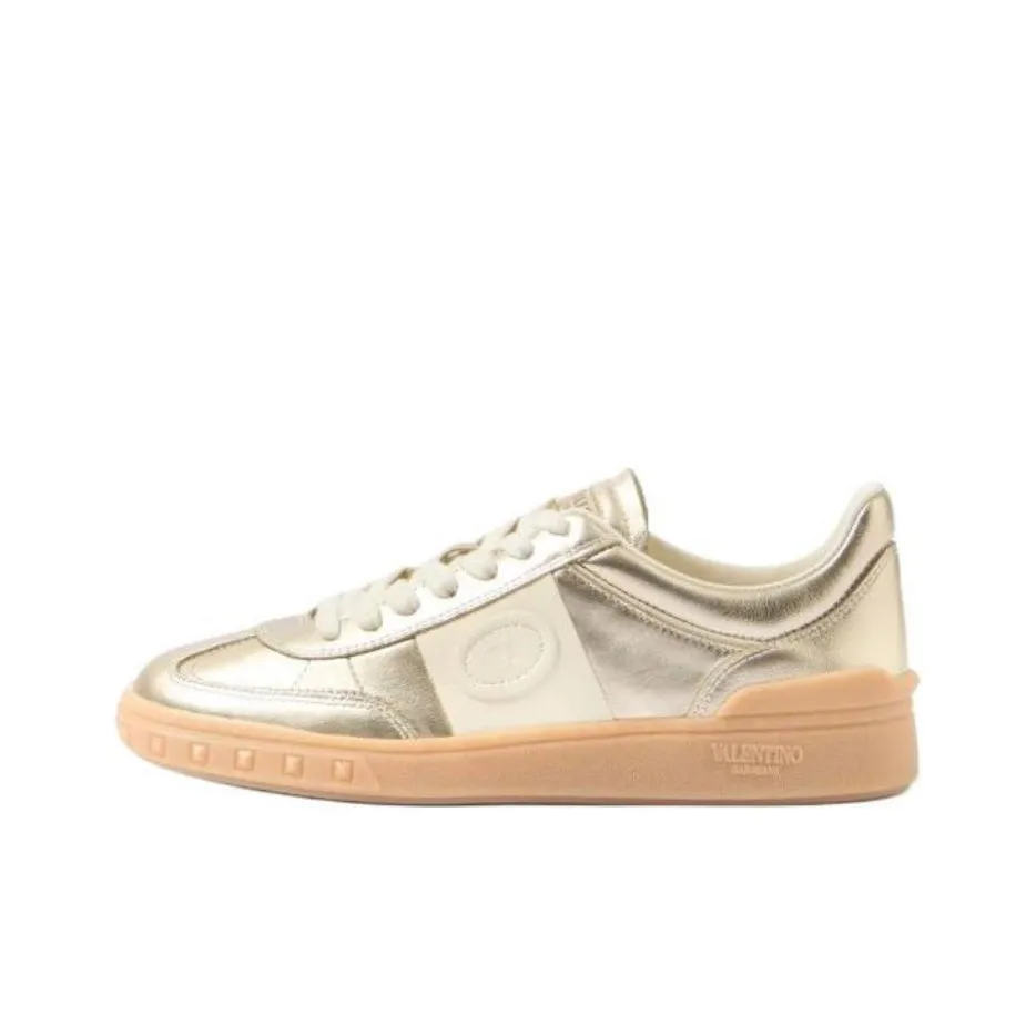 Valentino UPVILLAGE Low Top Skateboard Shoes Women's Almond