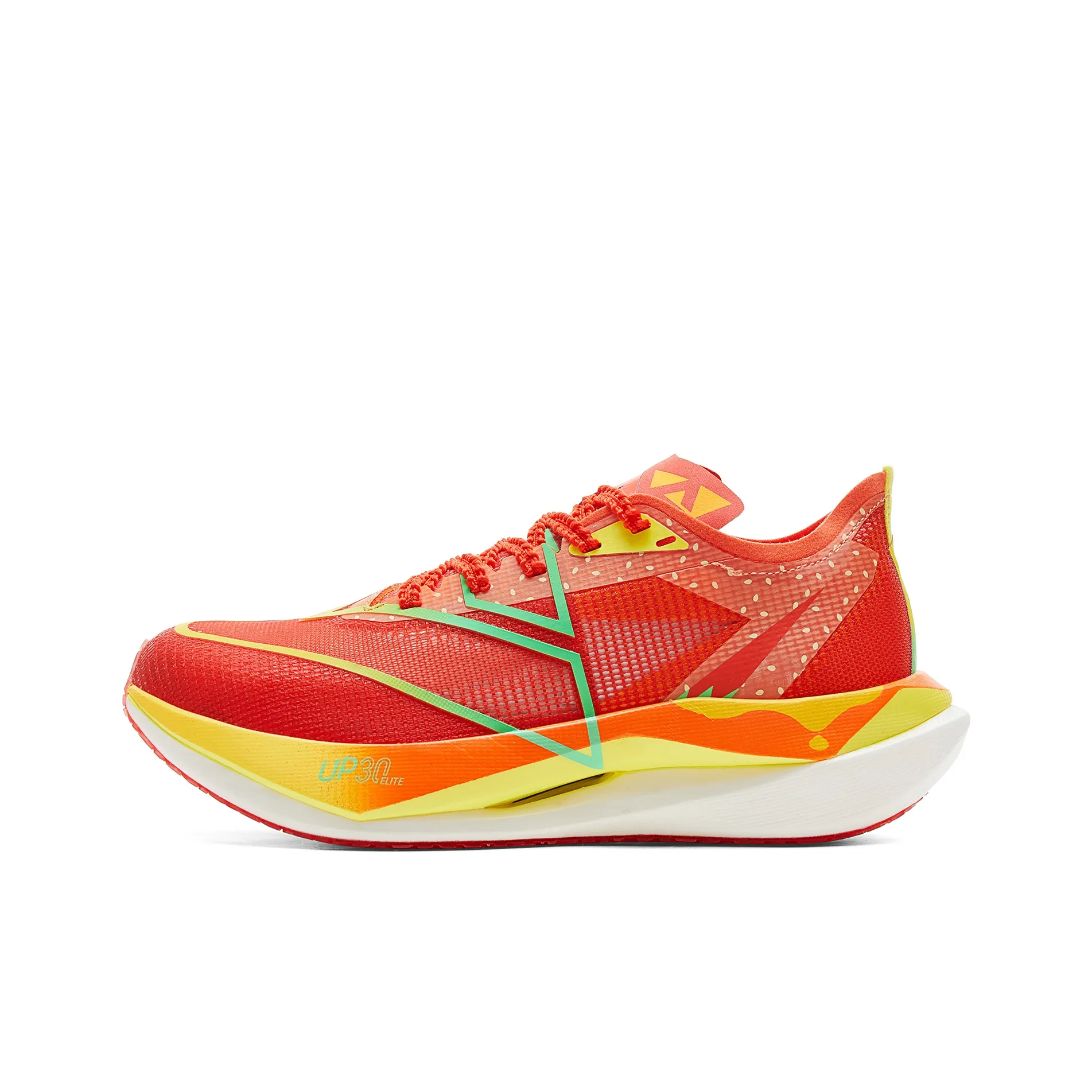 PEAK Беговые кроссовки Низкий Топ Красный Апельсин Женские