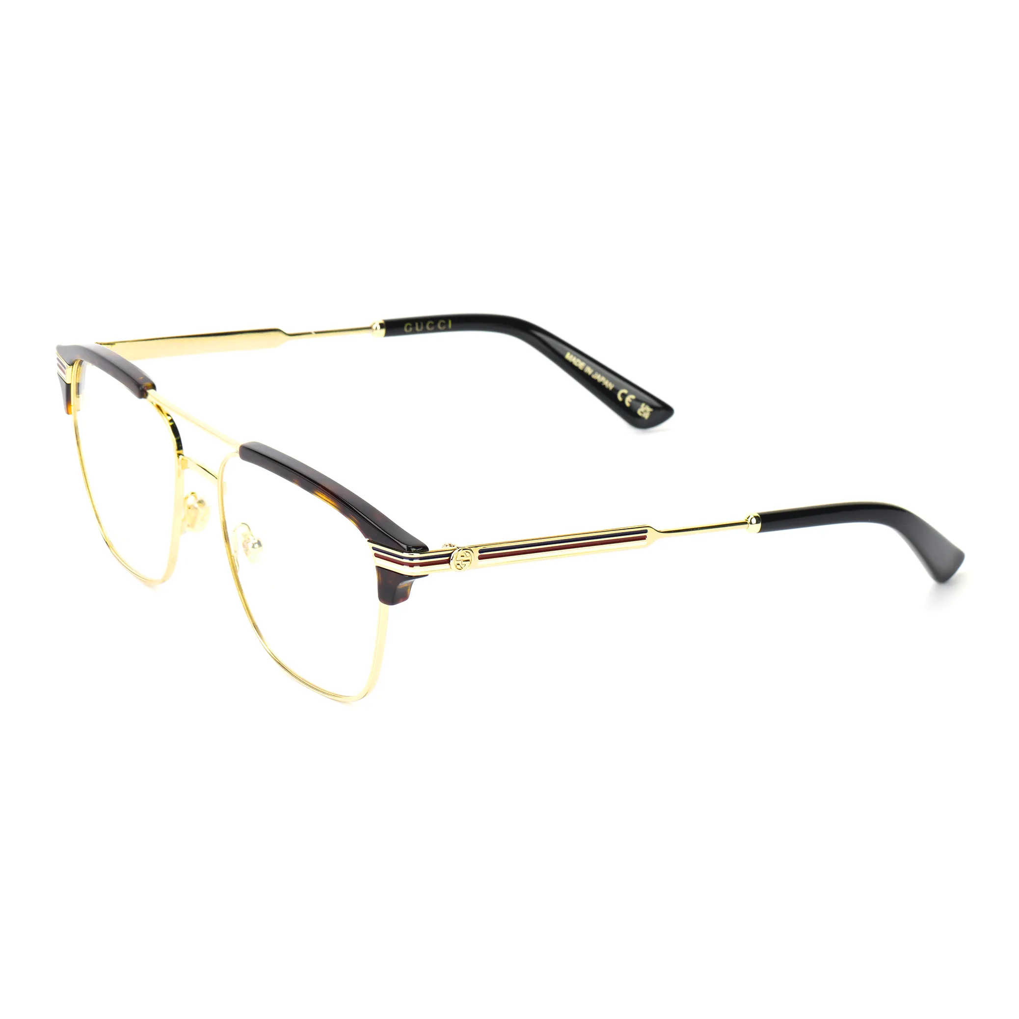 GUCCI Web Eyeglass Frames Men