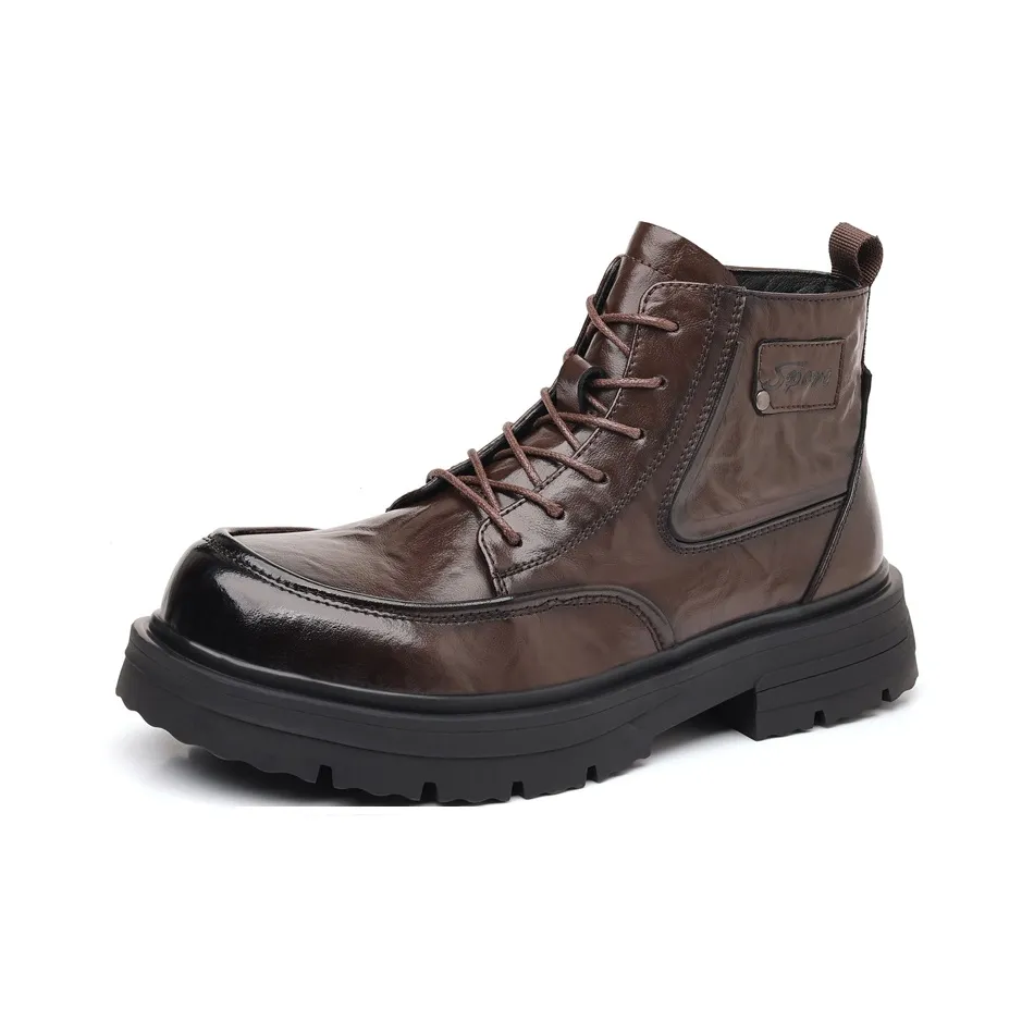 BEN SHERMAN Men's Casual Shoes Men High Top Black
