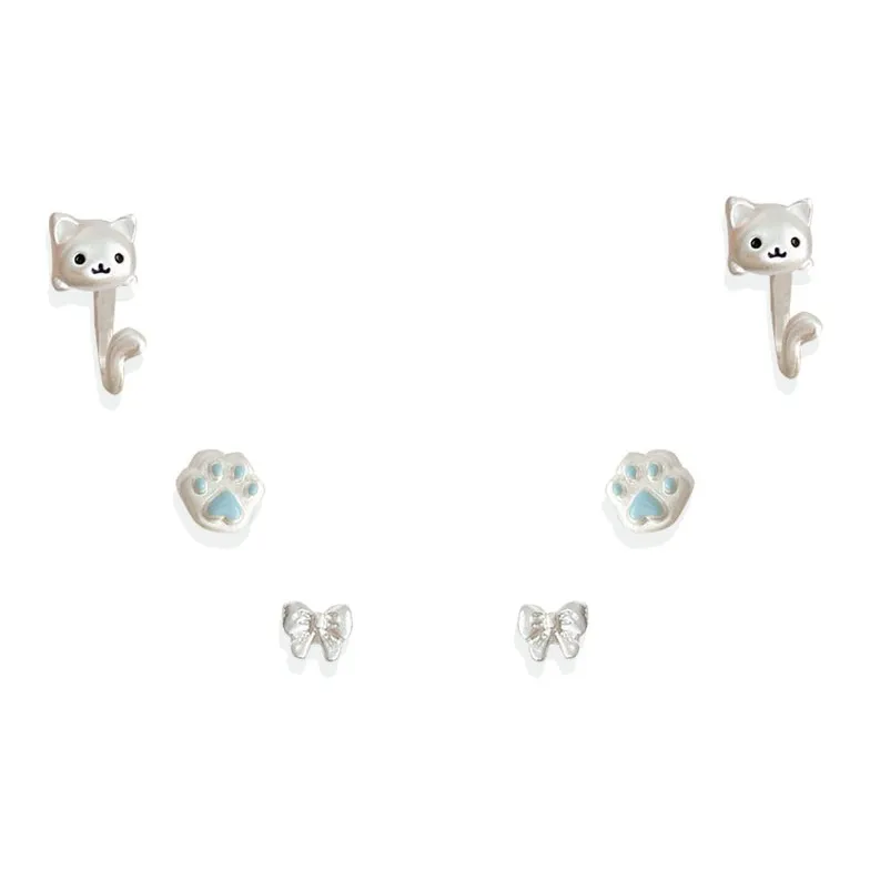 COPI S925 Silver Stud Earrings Unisex
