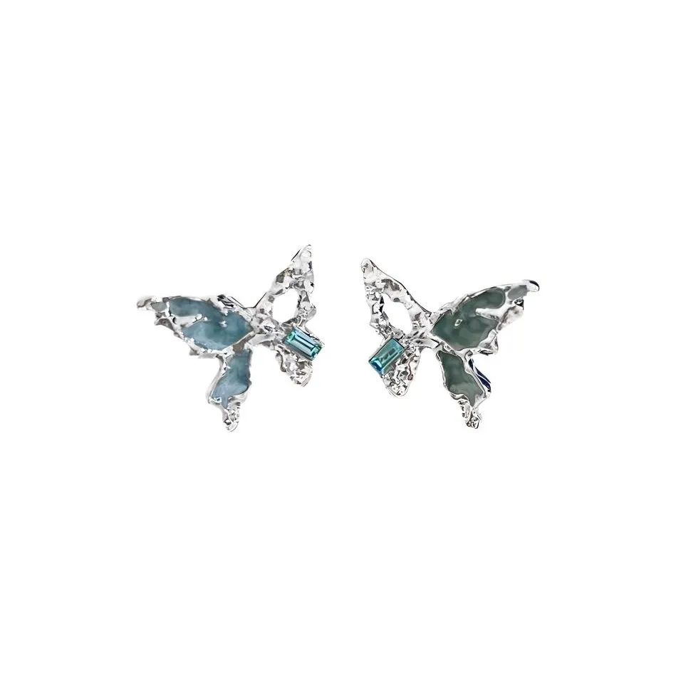 TUTAE Серьги из сплава женские синие