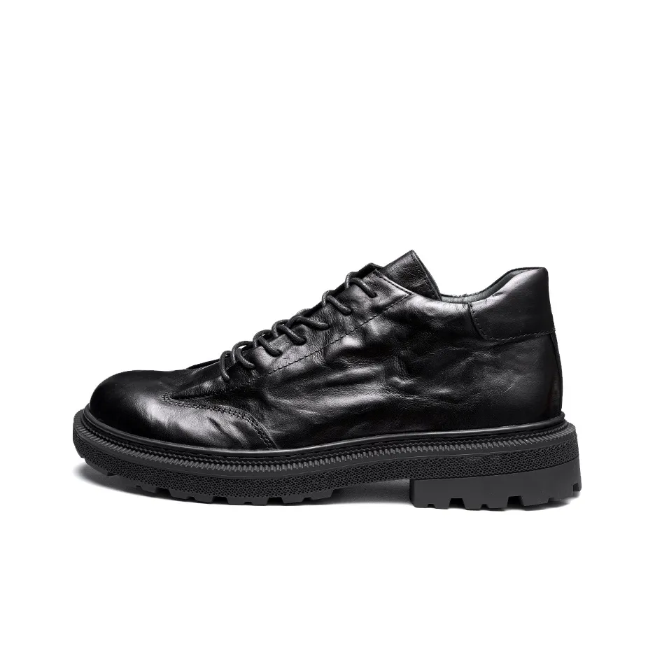 LEYGMENLG Men's Casual Shoes Men's Low Top Brown