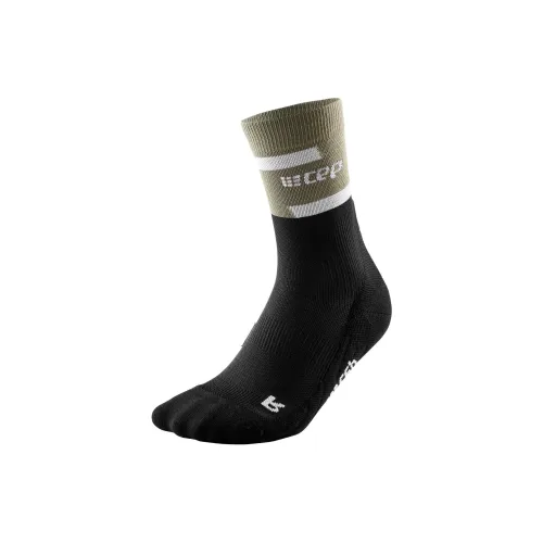 Cep 1 шт Оливковый Men MID Носки до икры