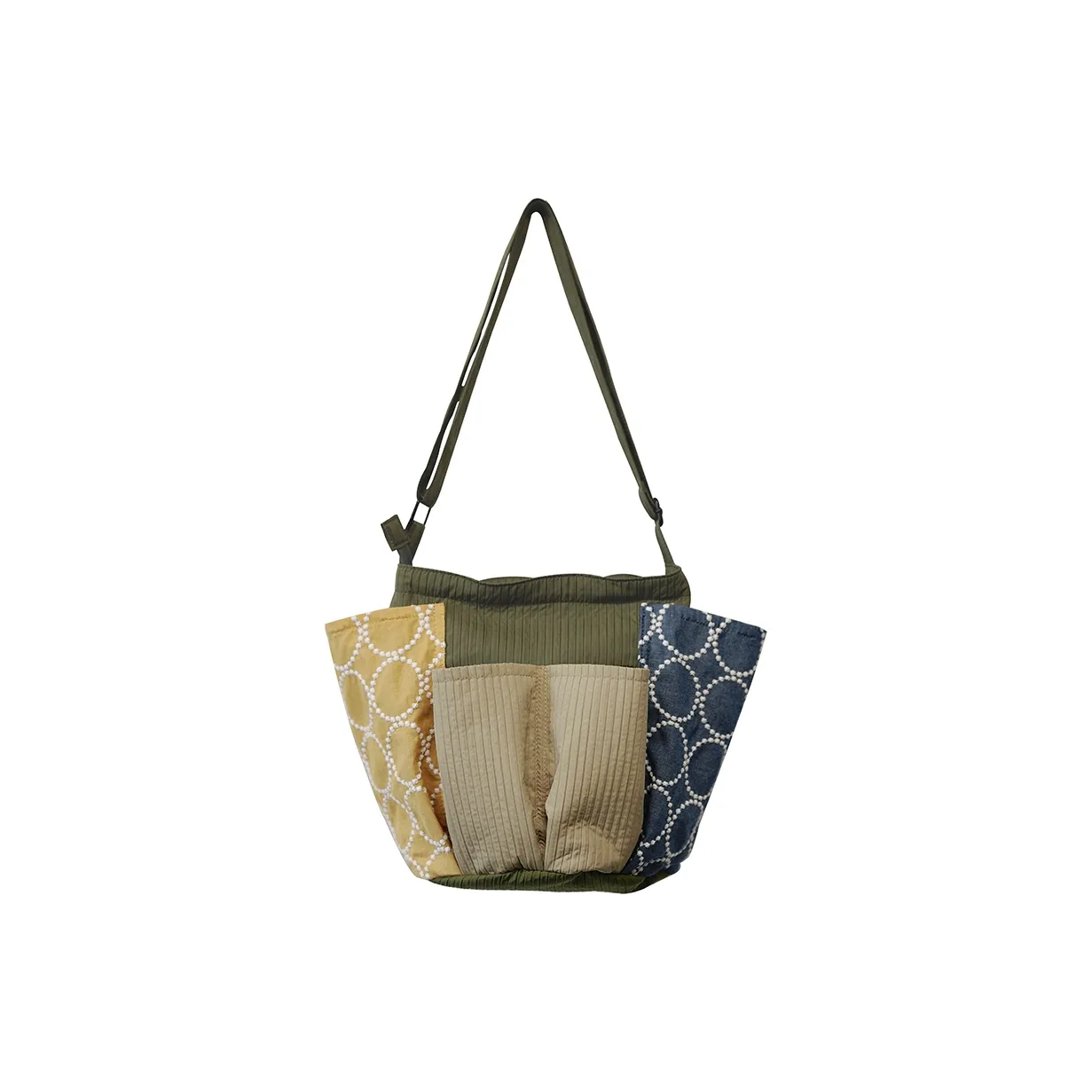 The HOUSE Yimazato Fabric Shoulder Bags Women's Embroidery Circle