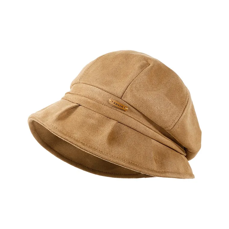 NAME.S Замша Собранная Шляпа Женская Хаки