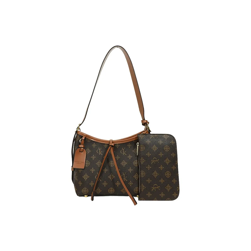 Debecca ПУ (полиуретан) Сумка через плечо Стандартная Женская Коричневый Хаки