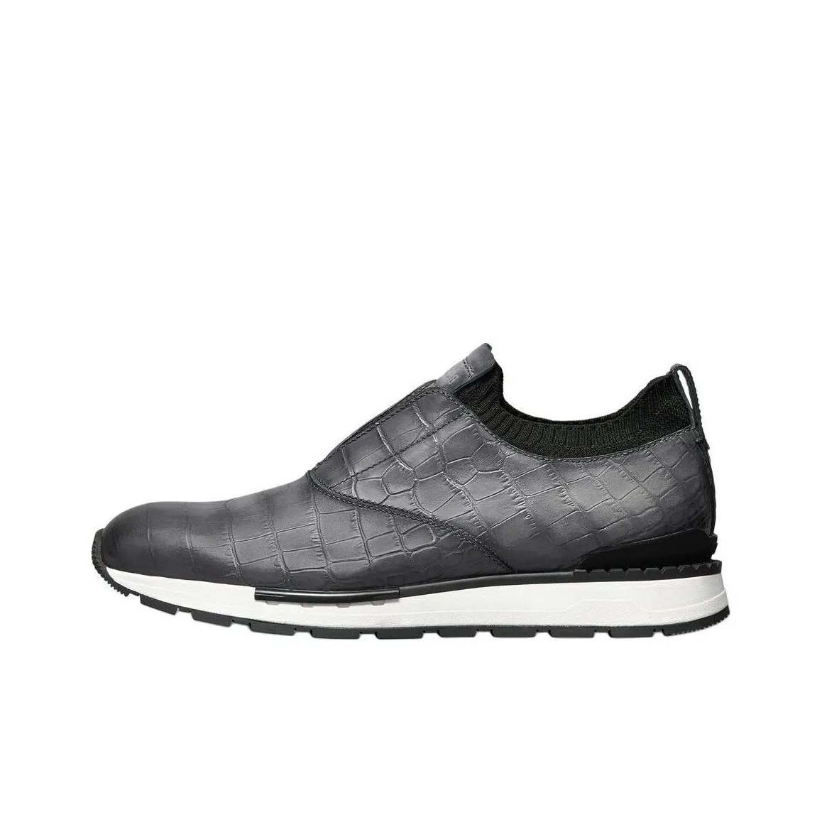 BERLUTI Fast Track Low Top Casual Shoes Men's Gray