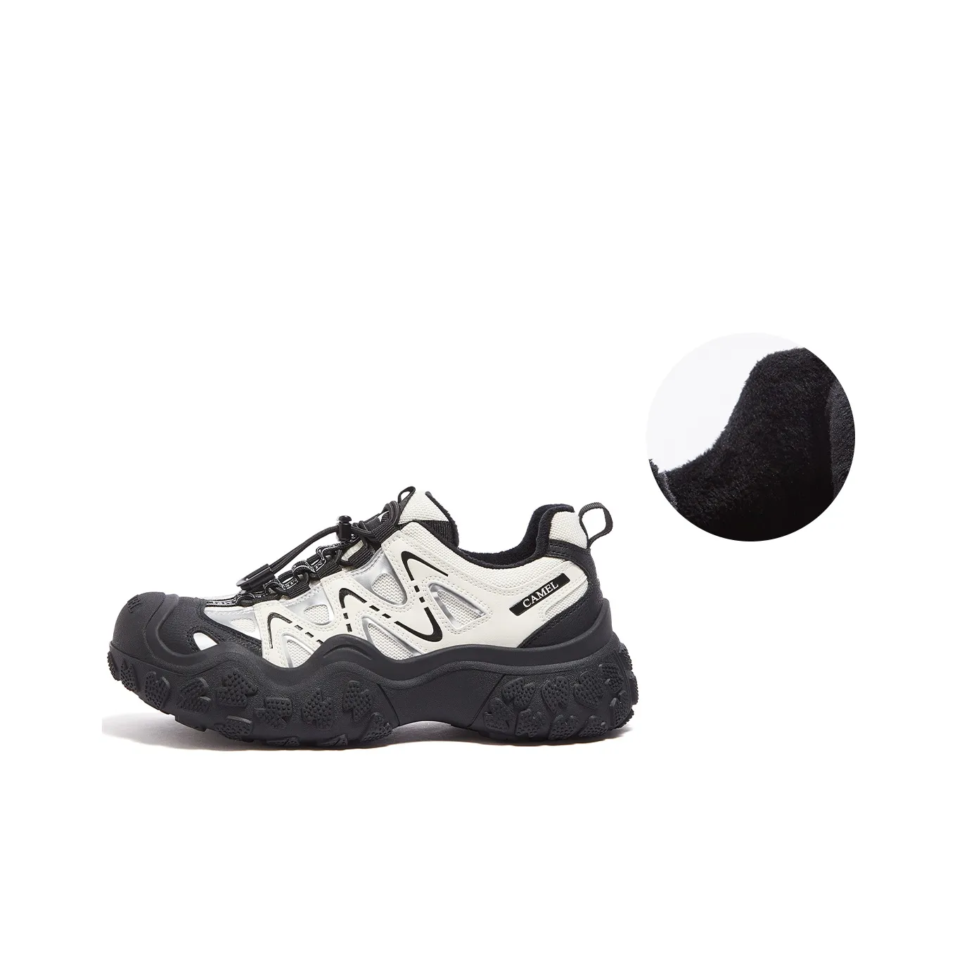 CAMEL Ugly-Cute Shoes 3.0 Fleece-Lined Low-Top Hiking Shoes/Trekking Shoes Women's