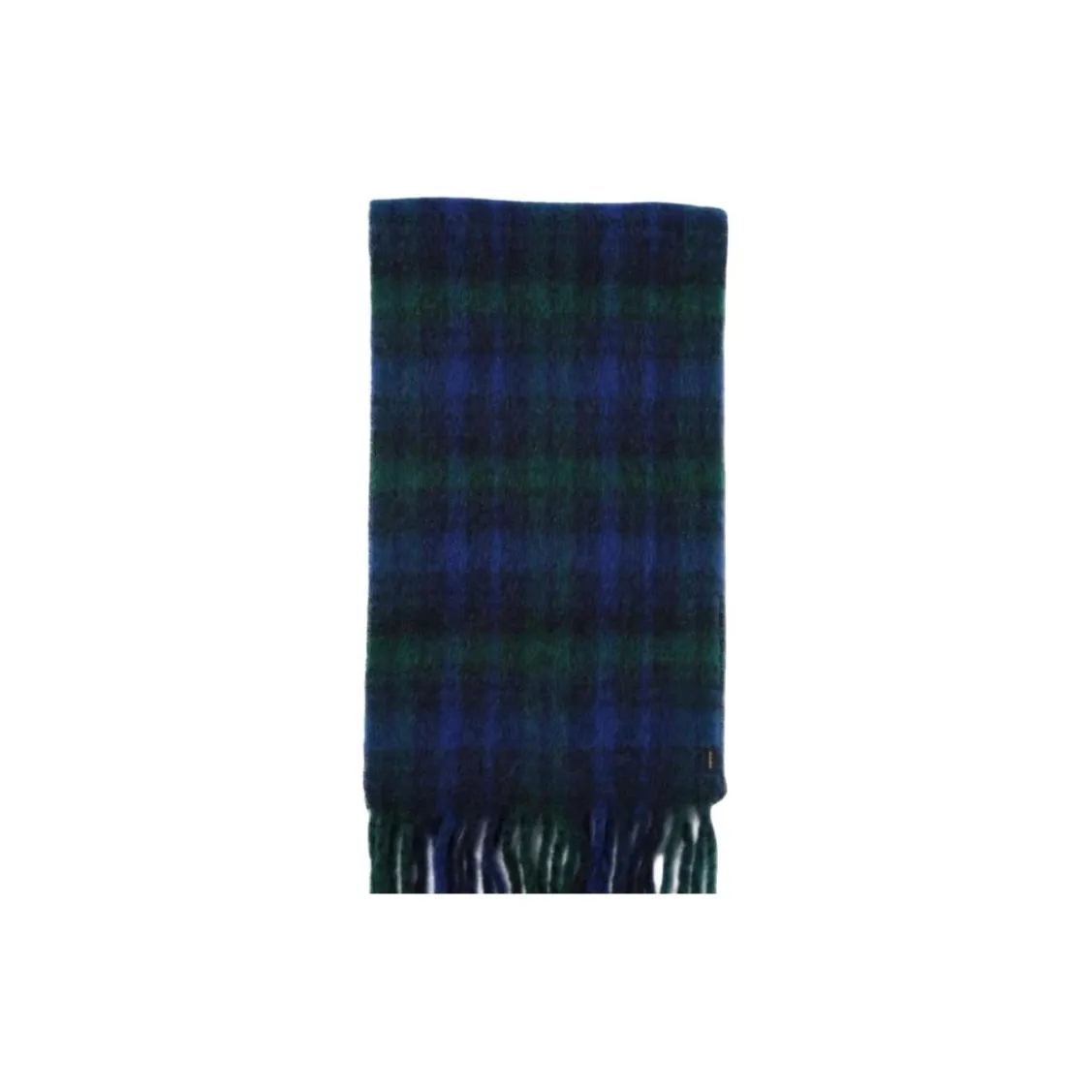 WOOLRICH Mixed Wool Knit Scarves Women's Blue