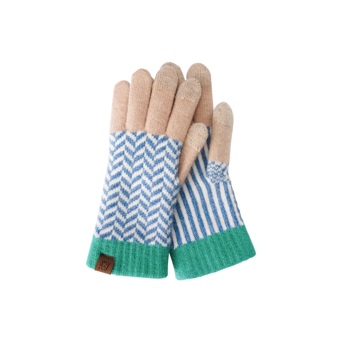 TUCANO Вязаные перчатки из смеси шерсти женские