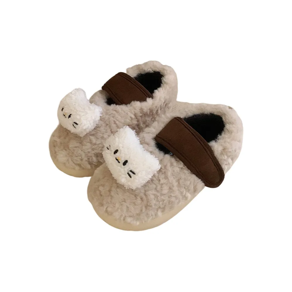 Thin Strips Home Slippers Women's, Cream Apricot
