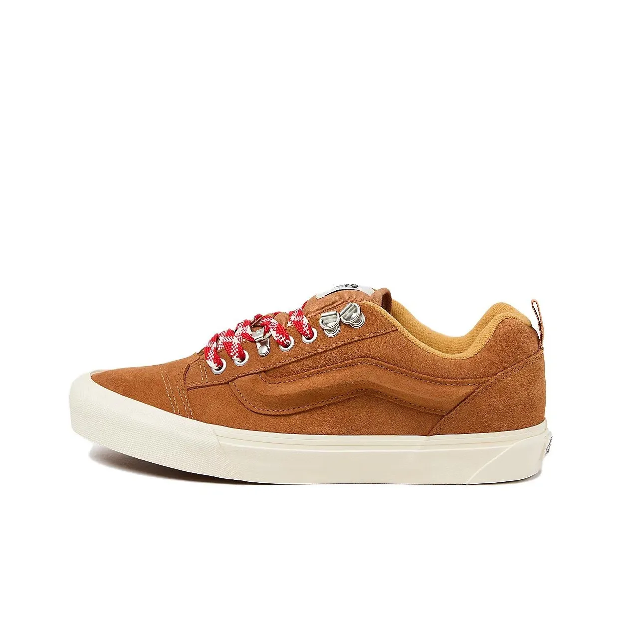 Vans Knu Skool Slip-resistant Abrasion-resistant Low-top Skateboard Shoes Women's Brown Ванс Knu Skool Slip-resistant Abrasion-resistant Низкие кеды для скейтбординга Женские Коричневый