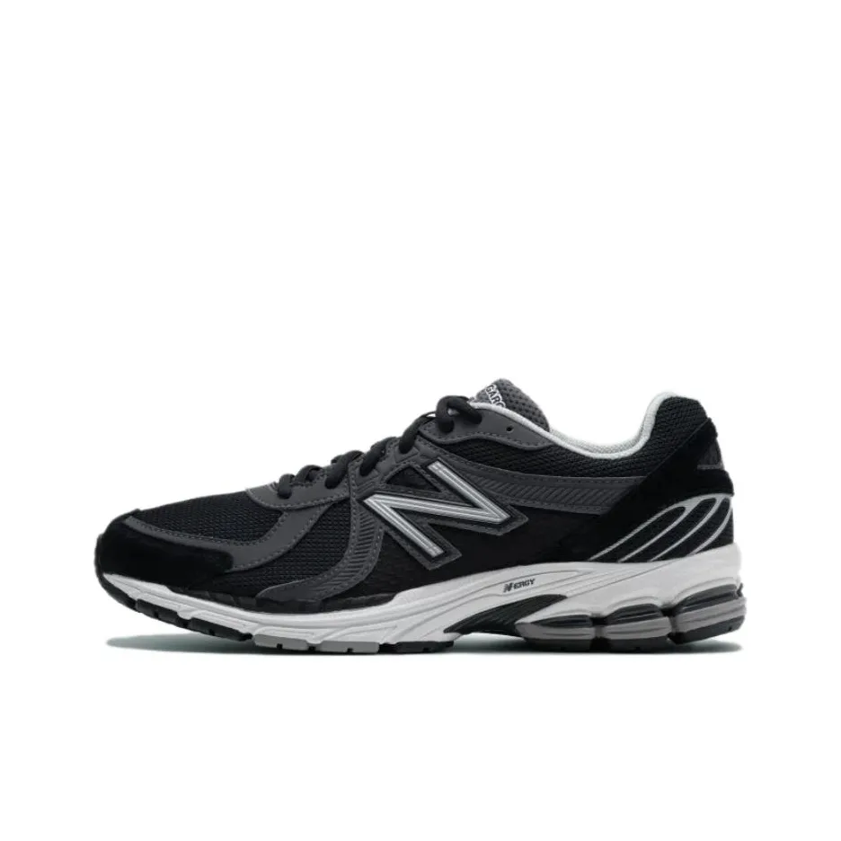 Comme Des Garçons HOMME x New Balance NB 860 V2 Anti Slip Wear Resistant Low Top Running Shoes Men's Black Gray