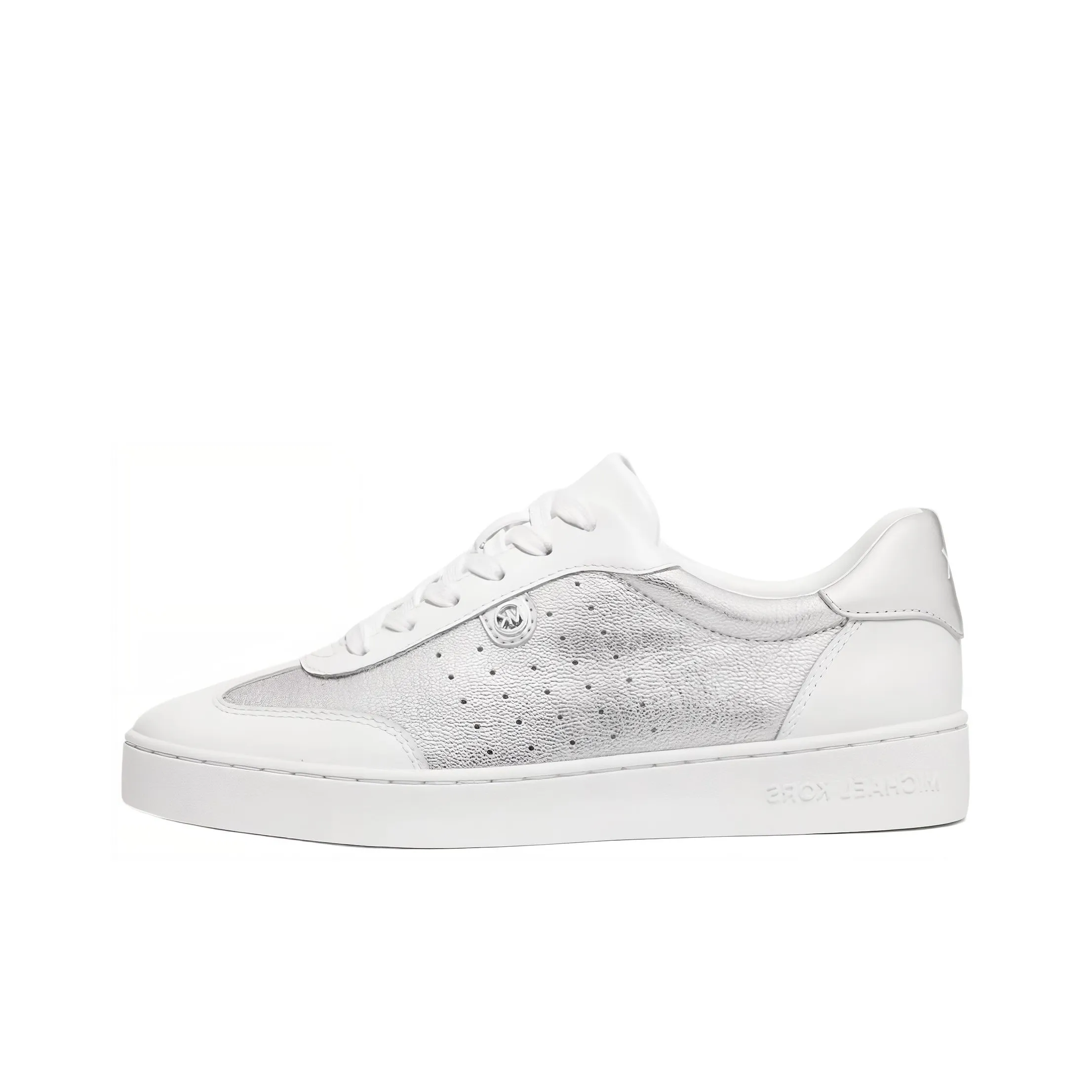 MICHAEL KORS Scotty Low Top Skateboard Shoes Women's White