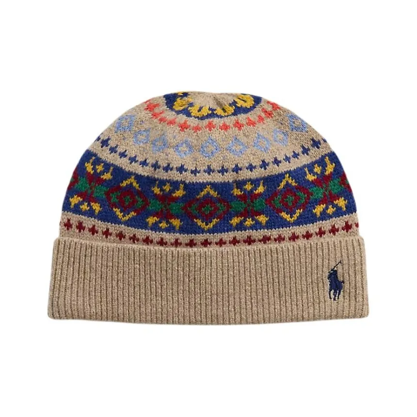 Ralph Lauren Wool Beanies Men's Umber