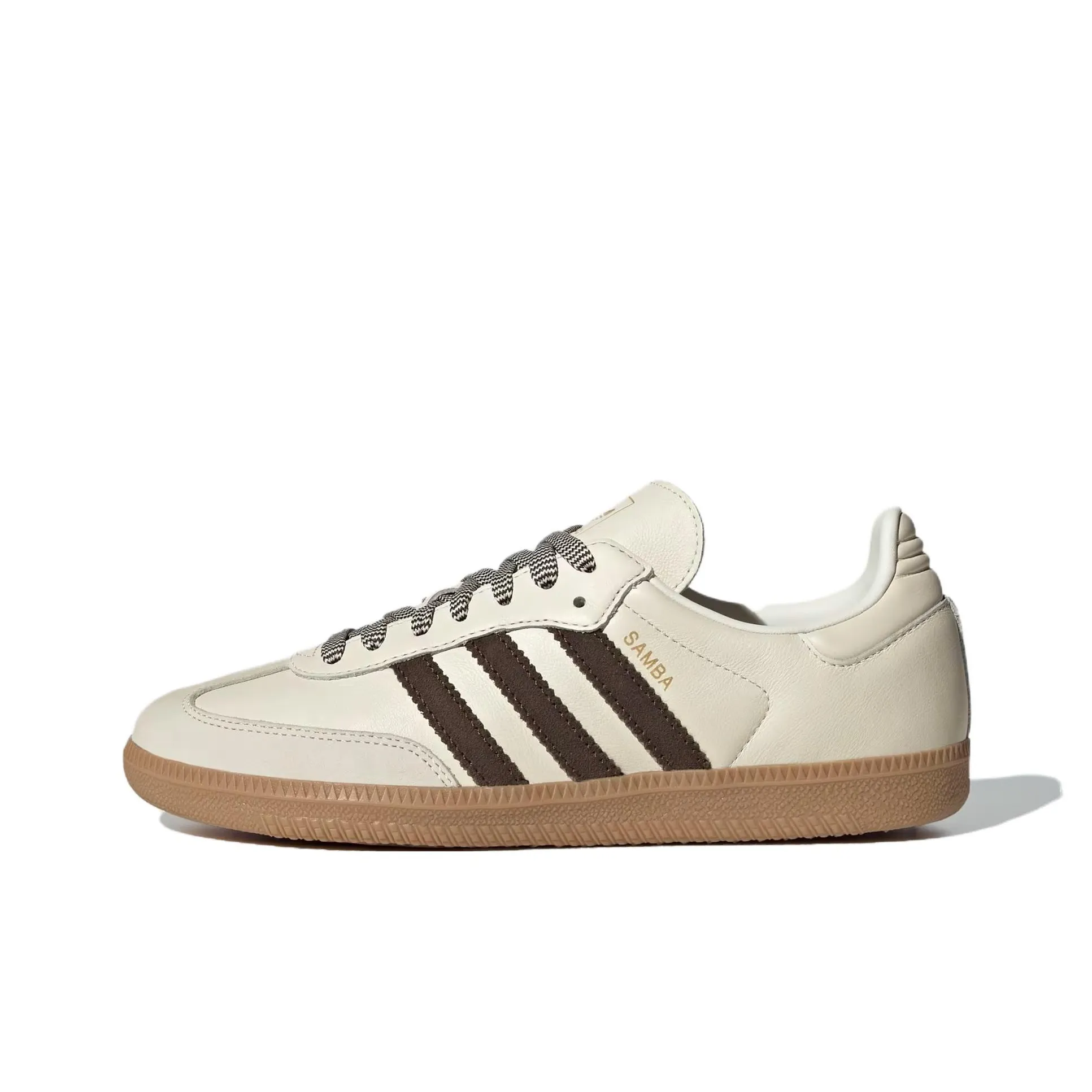 Adidas Samba Og Off White Dark Brown Women's