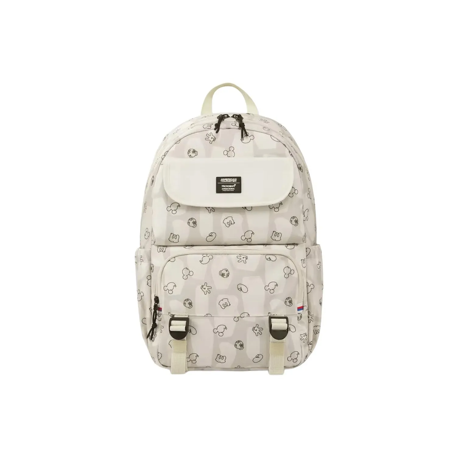 AMERICAN TOURISTER X Disney Коллаборация Ткань Рюкзак Стандартный Детский Бежевый С принтом