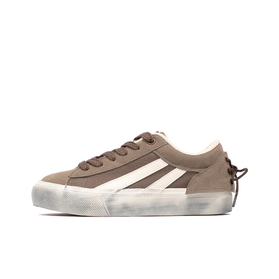 NSTCU Скейтборд Кроссовки Женские Песочного цвета