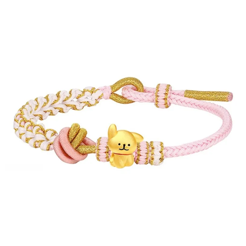 KING TAI SANG S999 Fine Silver Bracelets Unisex