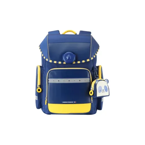 AMERICAN TOURISTER Студенческие рюкзаки Темно-синий & Желтый Kids