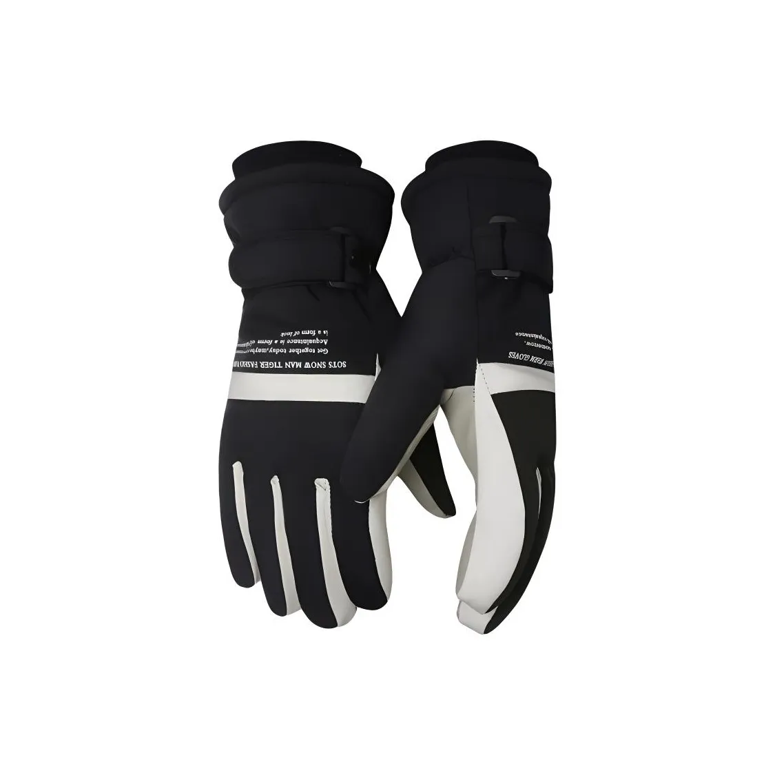 DZP Полиэстер, Высокая плотность ветрозащитная ткань, Нижняя юбка устойчивая к ПУ (полиуретан), Спрей, Сшитый хлопок, Перчатки унисекс