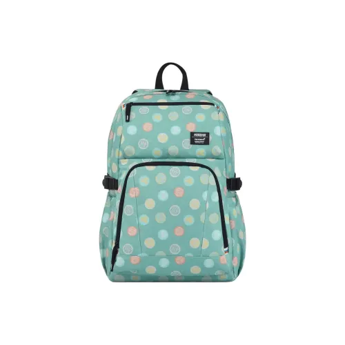 AMERICAN TOURISTER Рюкзаки Зеленый Принт Унисекс
