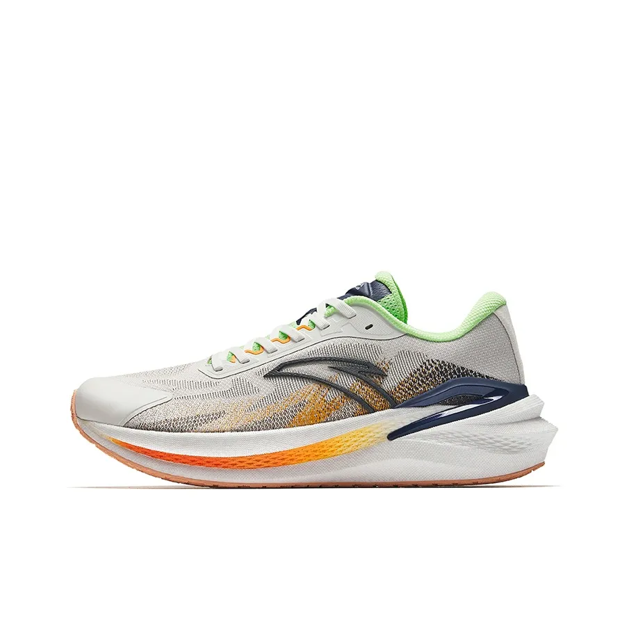 ANTA Амортизация Износостойкий Низкий Топ Повседневные Беговые Кроссовки Мужские Белый Зеленый Оранжевый