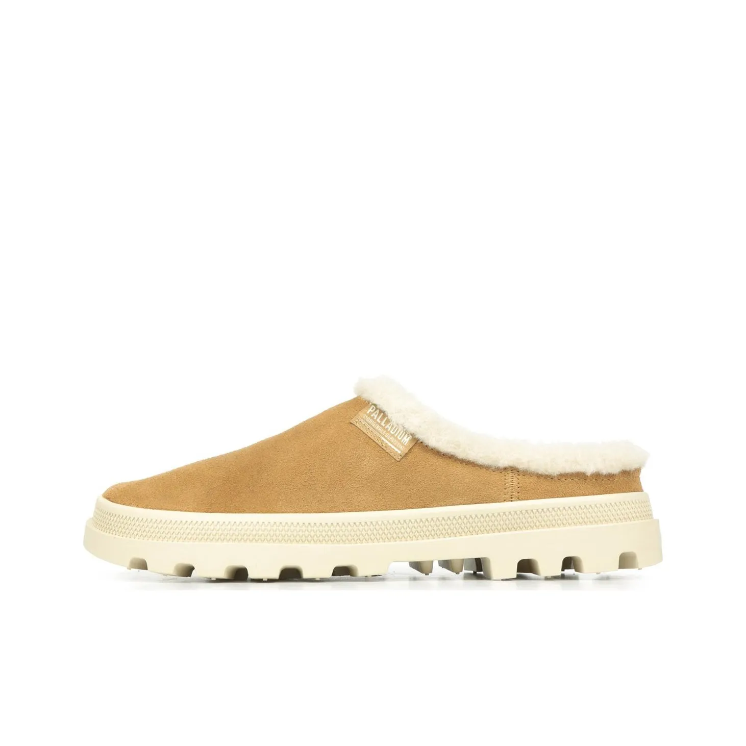 Palladium PALLADUNE Slip Resistant Closed Toe Slippers Women's Tan
