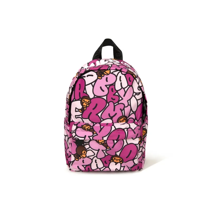 BABY MILO STORE BY A BATHING APE Ткань Рюкзак Стандартный Унисекс Зеленый Розовый