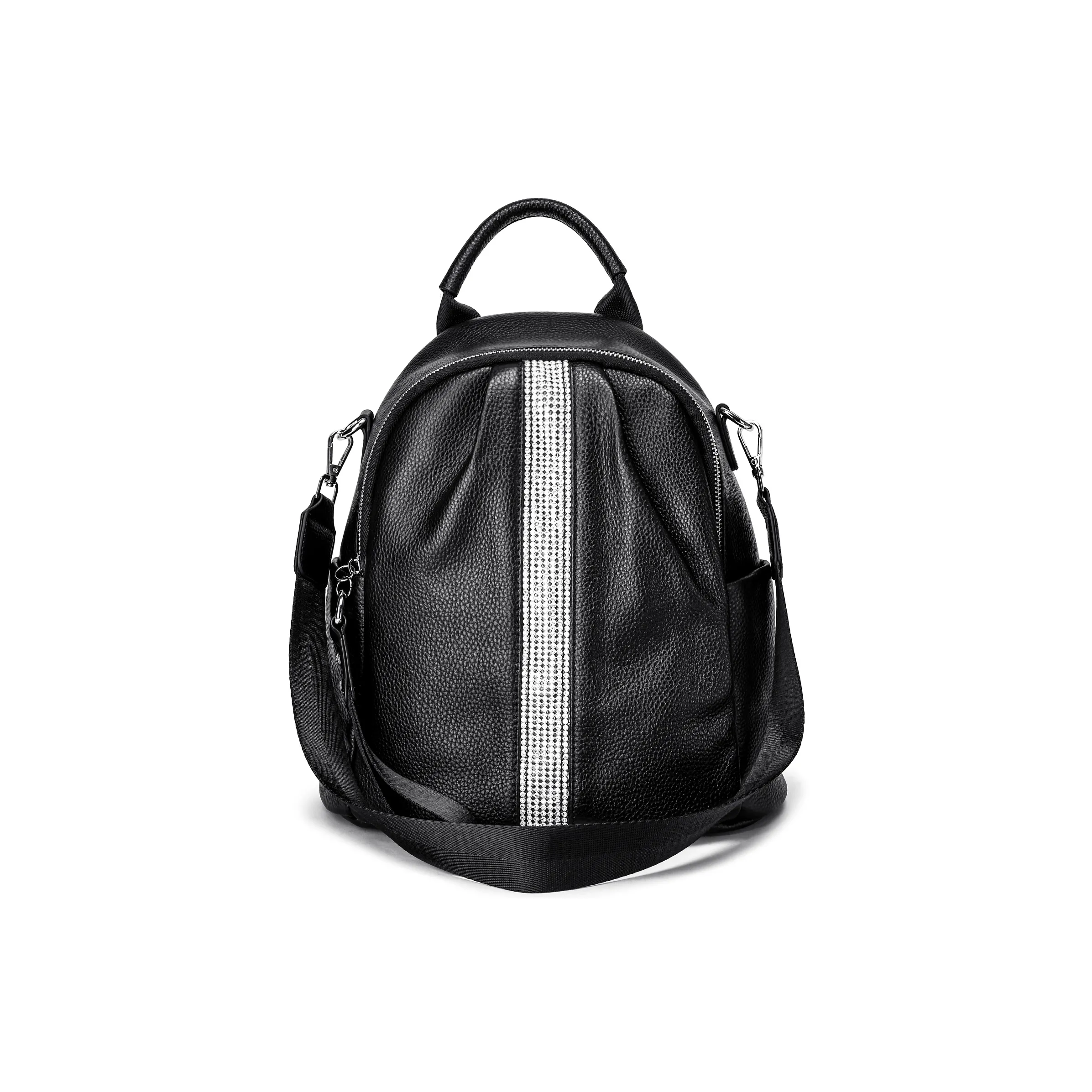 Ace Paul Top Коровья кожа Carry Рюкзак Стандартный Женские Черный