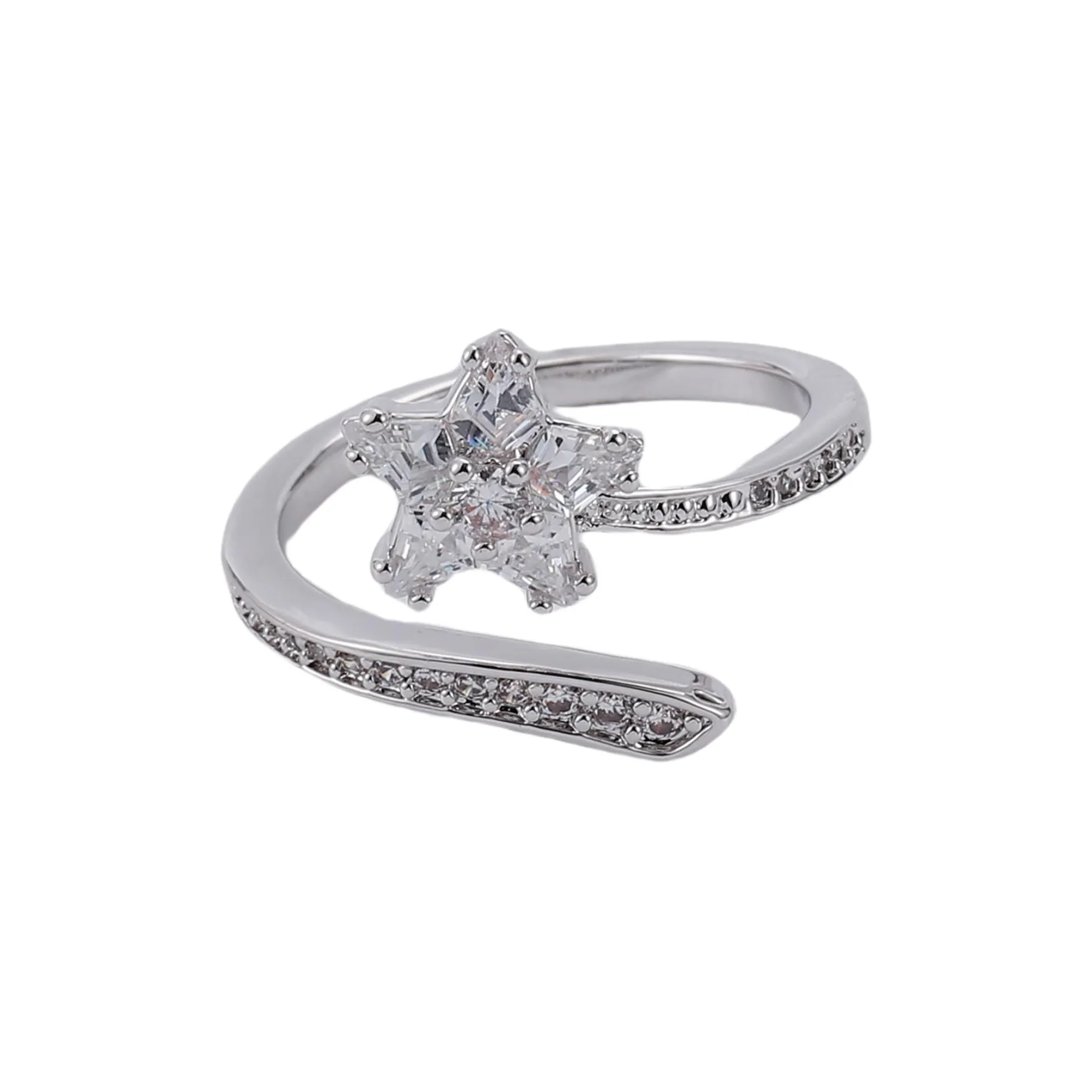 Кольца Vegetarian из циркония и меди унисекс