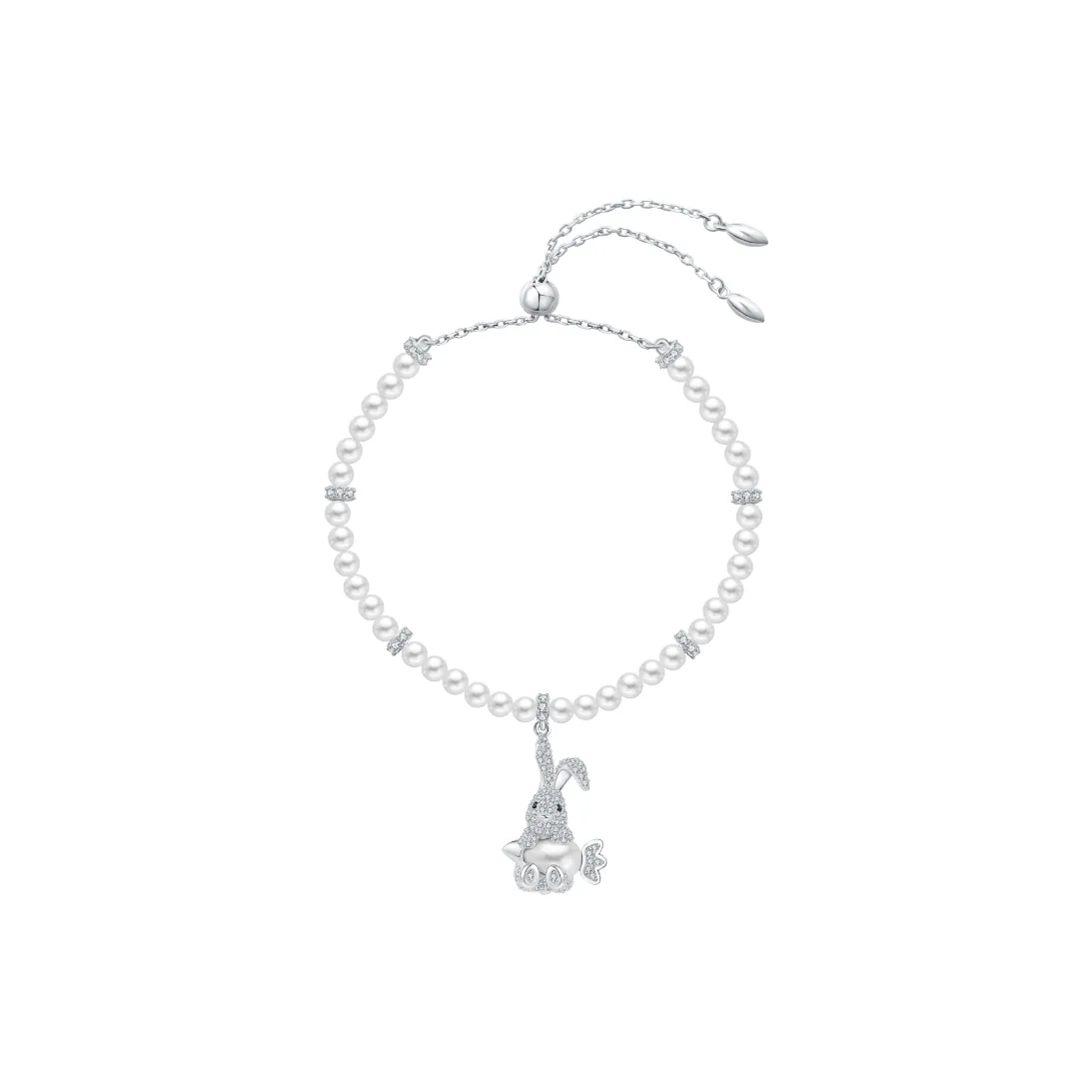 BABYBEI 925 Sterling Silver Pearl Chinese Zodiac Cute Lucky Exquisite Niche Designer Bracelets Women's