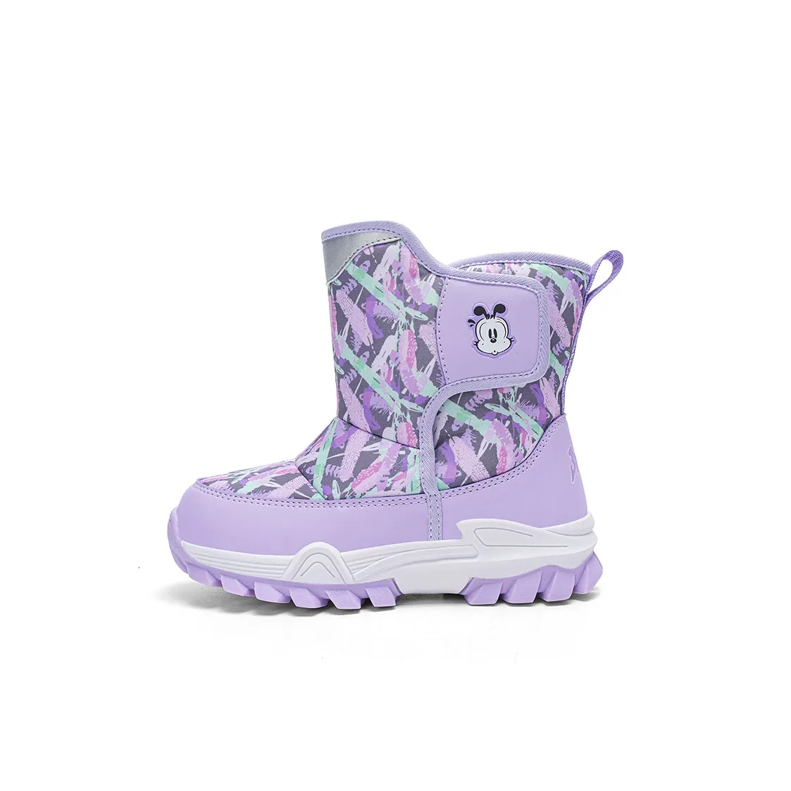 BOBDOG Противоскользящие водонепроницаемые термические детские ботинки для малышей