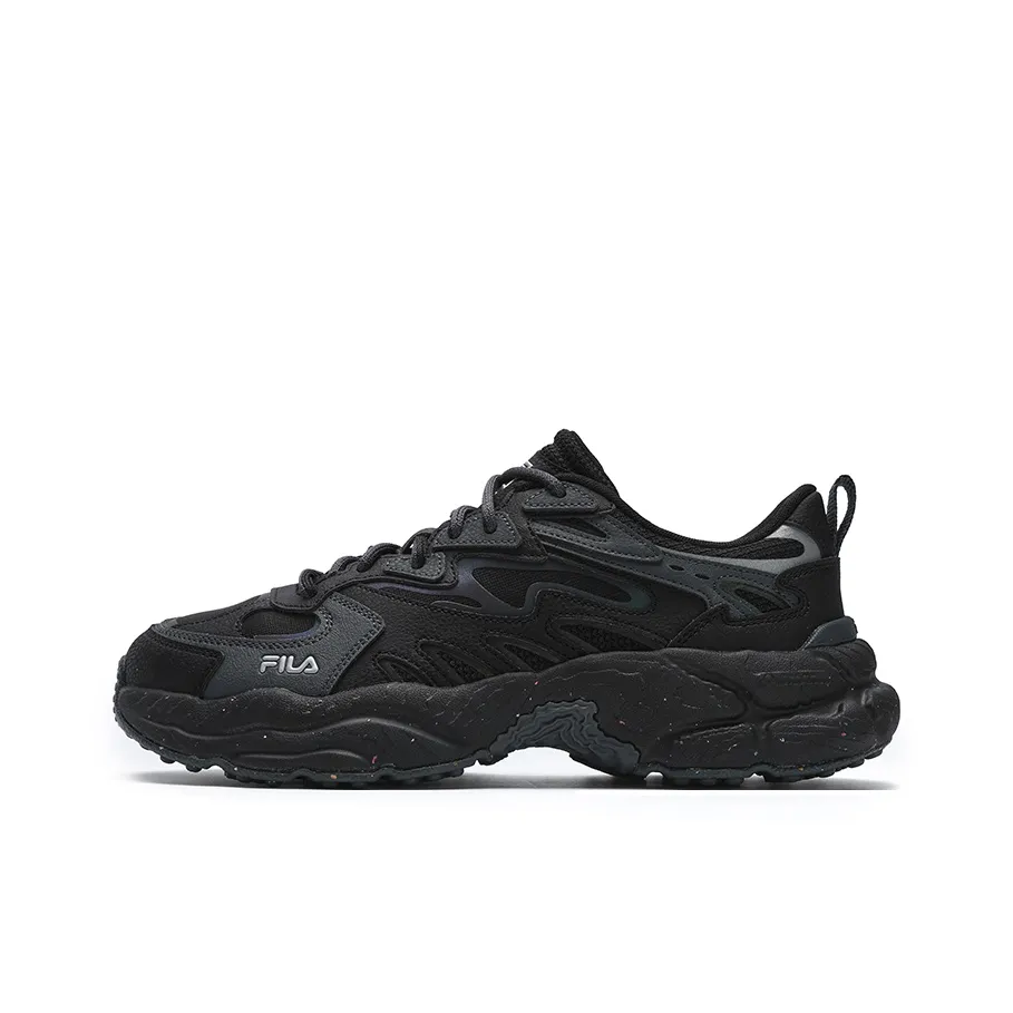 FILA Fern Collection Casual Shoes Men Low Top Black/Shadow Black Gray