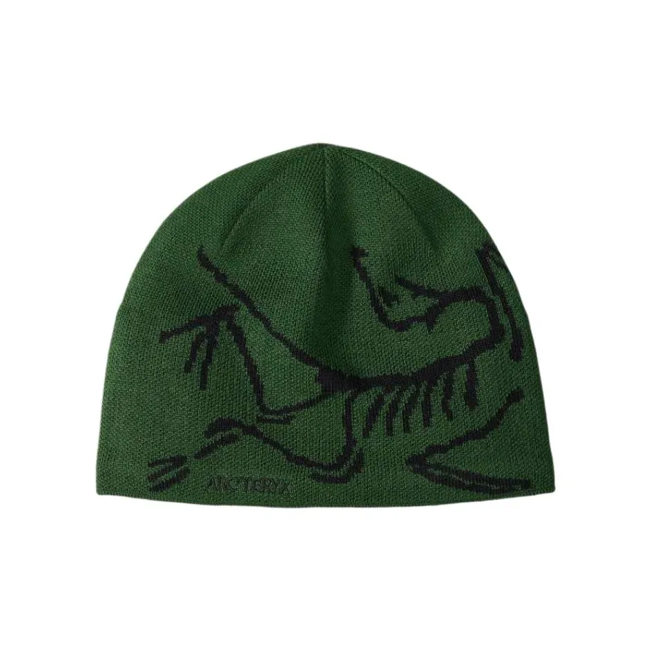 Arcteryx Merino Wool Recycled Polyester Beanies Men
s Green