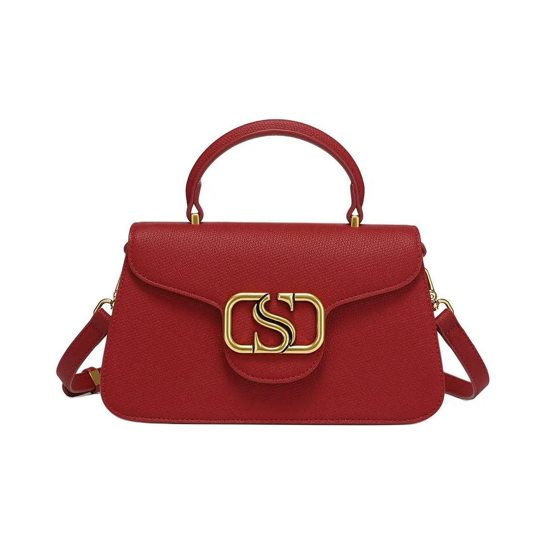 ST&SAT PU Crossbody Handbag Shoulder Bag Regular Women's Bordeaux Red