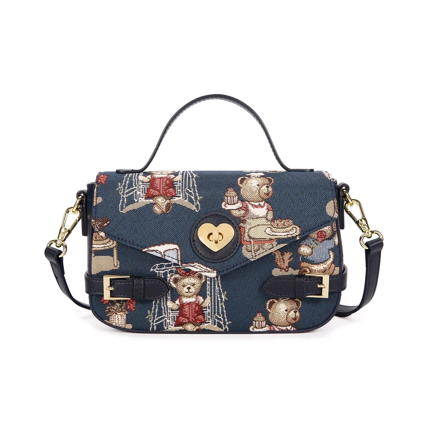 DANNYBEARJEANS Ткань Одно плечо Сумка Женская Темно-синяя