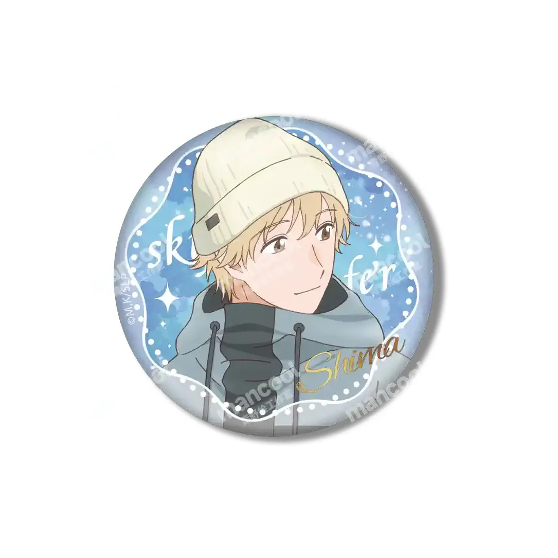 MANCOOL Merch Skip And Loafer Animation Standee Rock Kura Mitsumi Shigeru Kei Badges